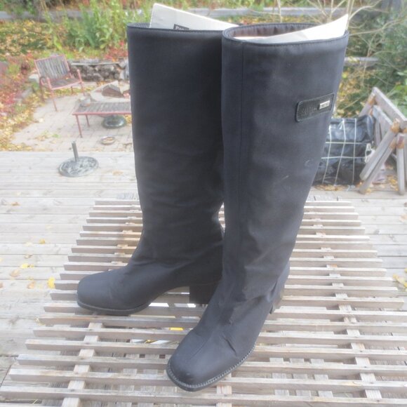 Santana Ladies Gore-Tex Moisture Repellent Tall Cold Weather Boots Made in Canad - Picture 7 of 11